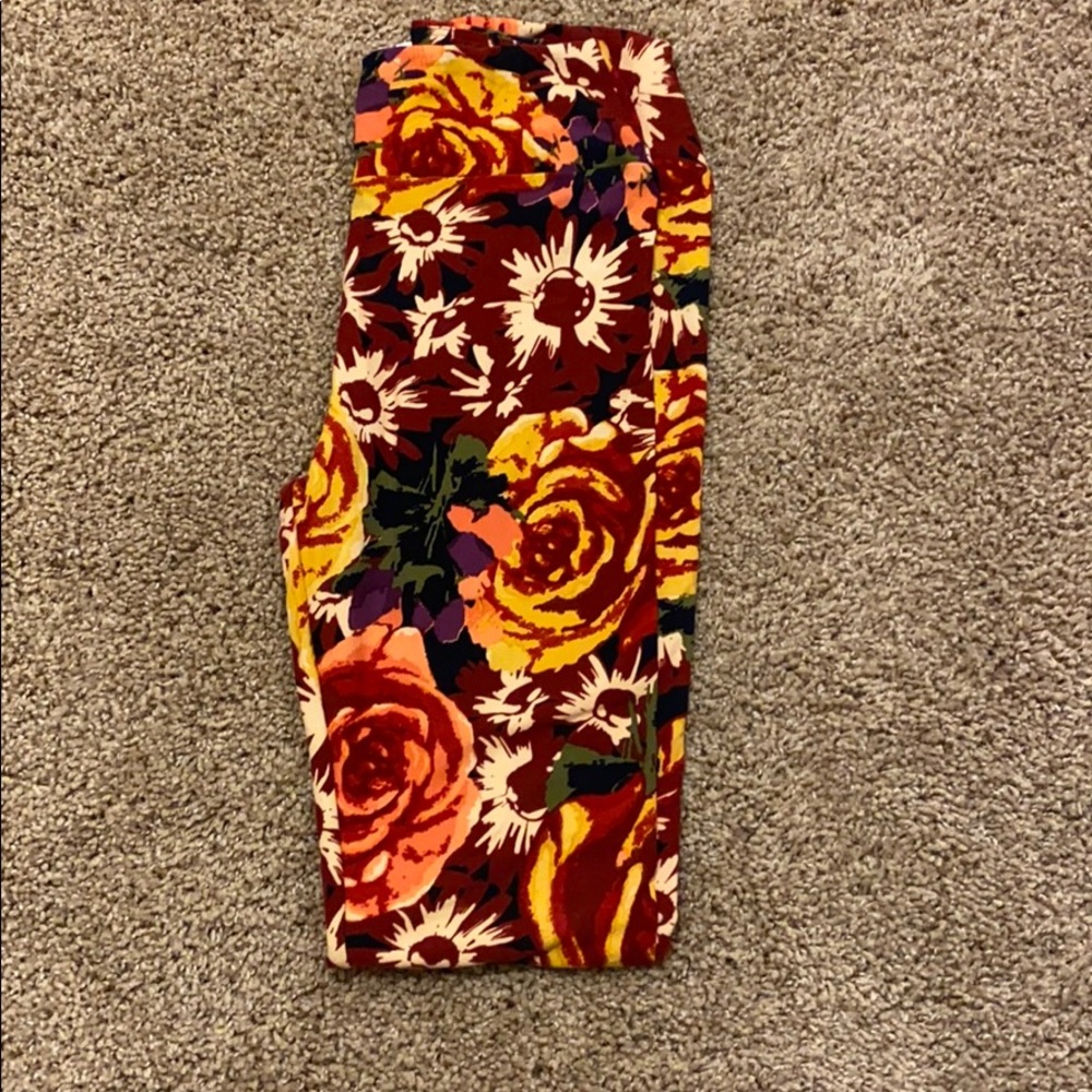 Lularoe Floral Leggings